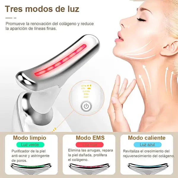 Masajeador Facial LED
