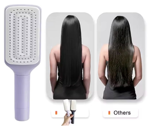 Cepillo de pelo Autolimpiante